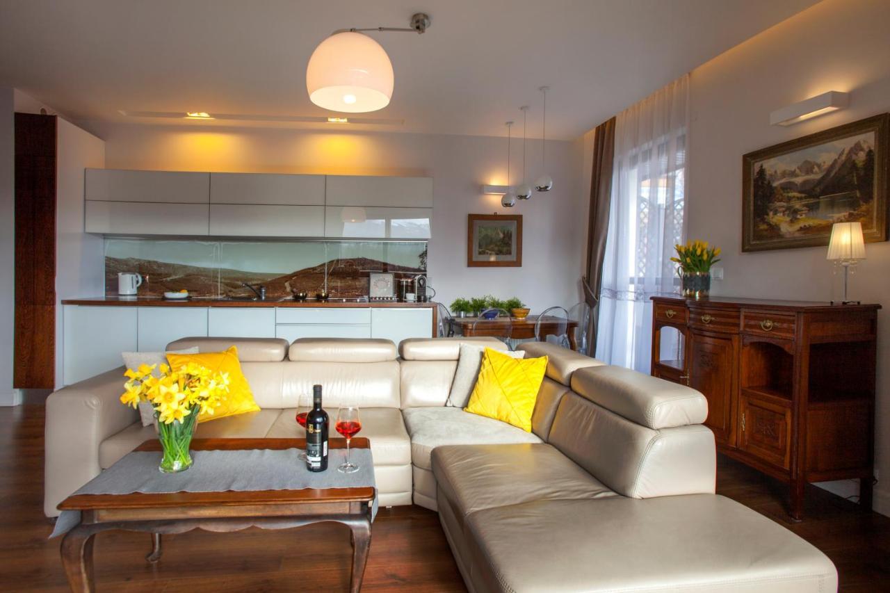 Apartament Panorama Gor - Centrum Miasta Z Widokiem Na Szrenice شكلارسكا بوريبا المظهر الخارجي الصورة