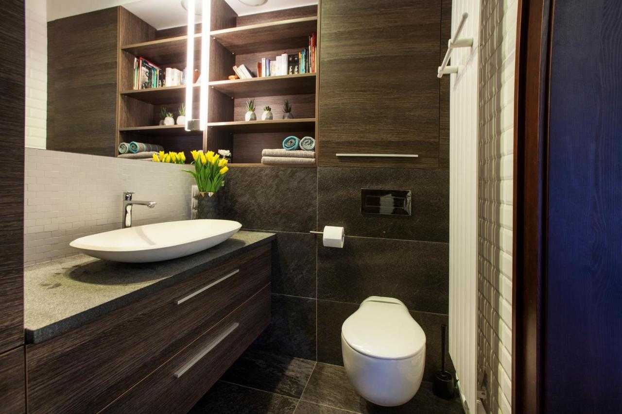 Apartament Panorama Gor - Centrum Miasta Z Widokiem Na Szrenice شكلارسكا بوريبا المظهر الخارجي الصورة