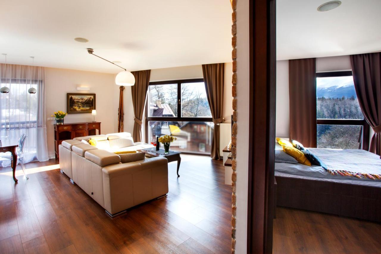 Apartament Panorama Gor - Centrum Miasta Z Widokiem Na Szrenice شكلارسكا بوريبا المظهر الخارجي الصورة