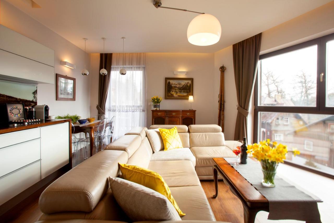 Apartament Panorama Gor - Centrum Miasta Z Widokiem Na Szrenice شكلارسكا بوريبا المظهر الخارجي الصورة