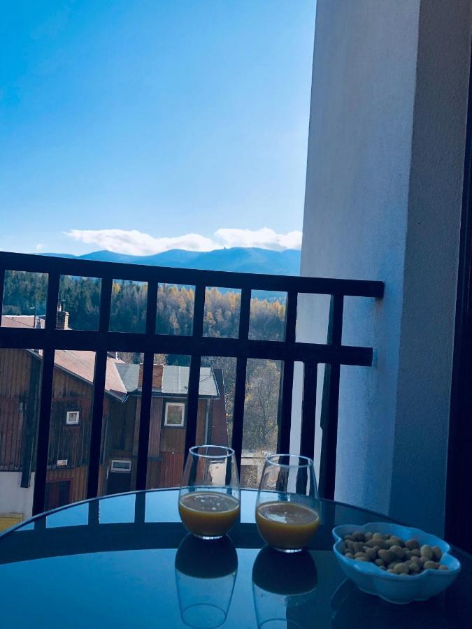 Apartament Panorama Gor - Centrum Miasta Z Widokiem Na Szrenice شكلارسكا بوريبا المظهر الخارجي الصورة